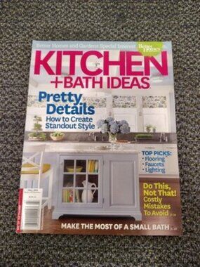 Kitchen And Bath Makeovers Magazine Fall 2014 Pretty Details